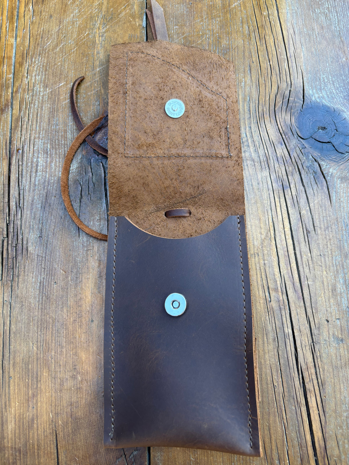 Saddle Pouch cell phone holder