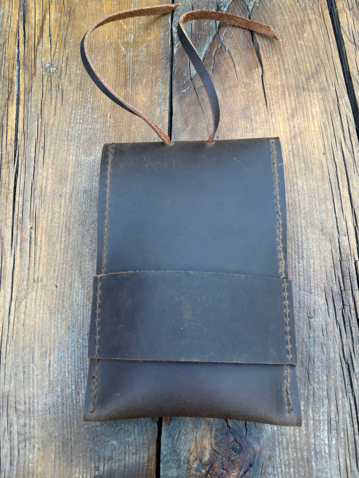 Saddle Pouch cell phone holder