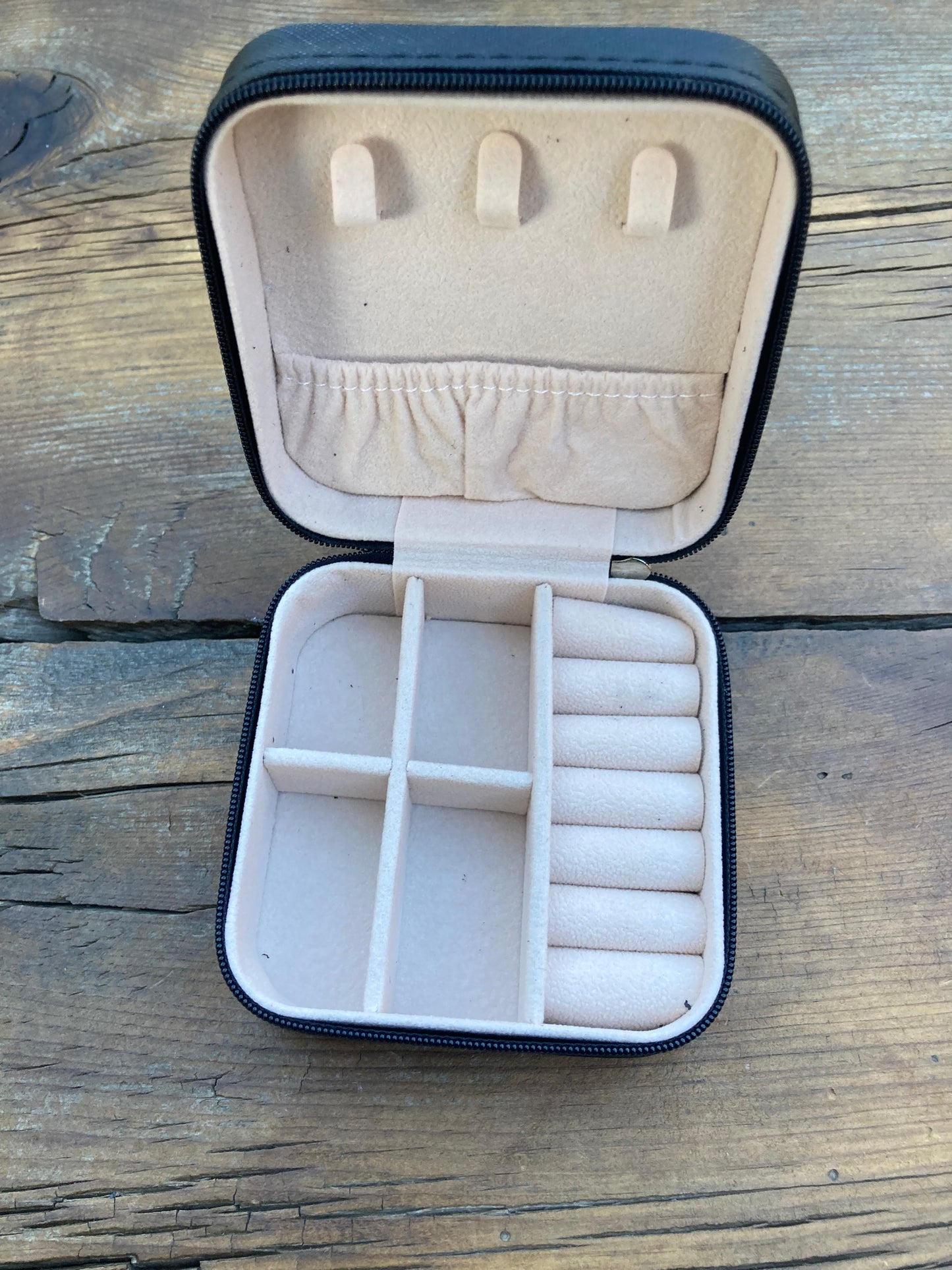 Mini Travel Jewelry Box turquoise Aztec