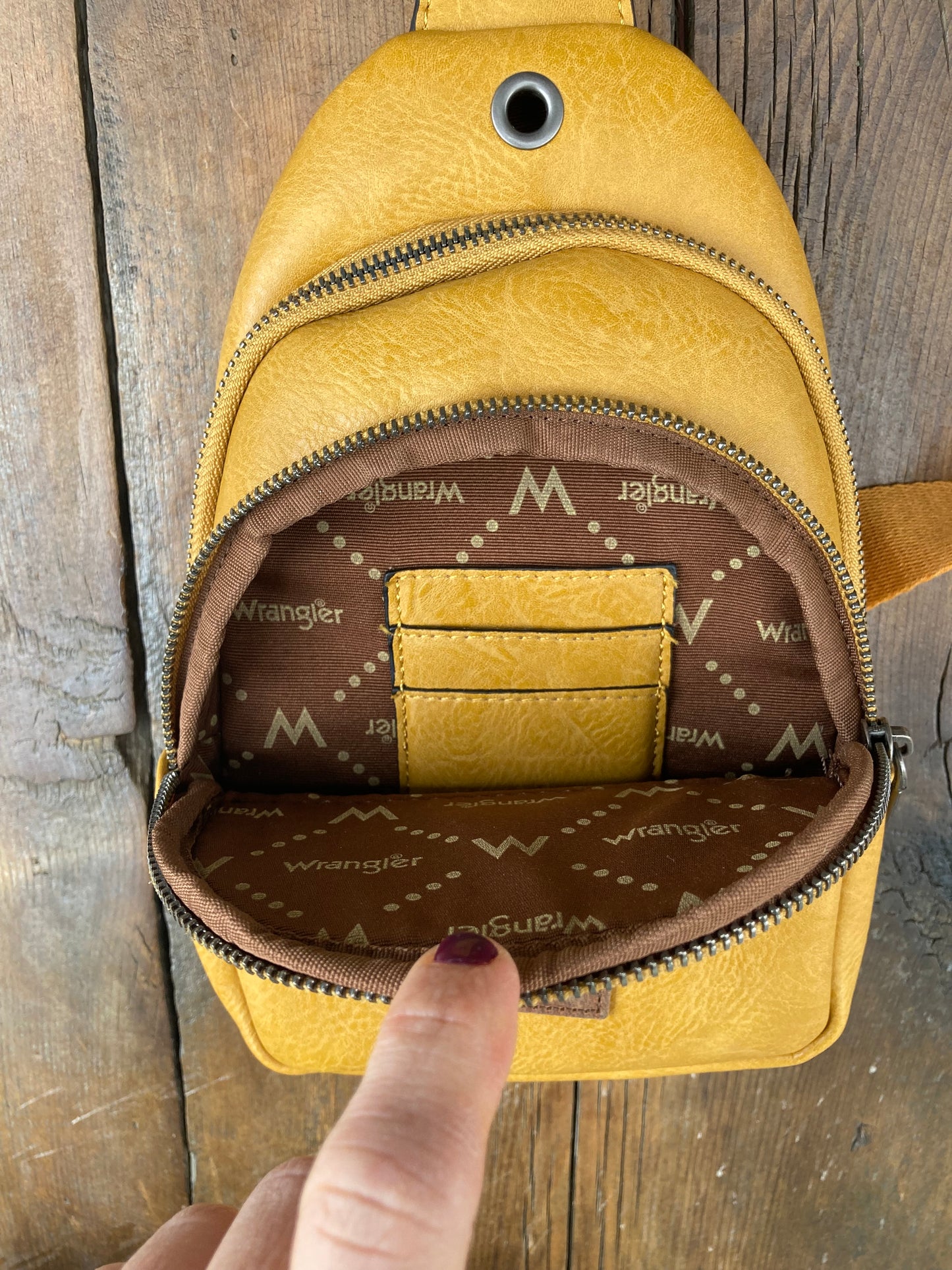 Sling crossbody bag/purse - turquoise