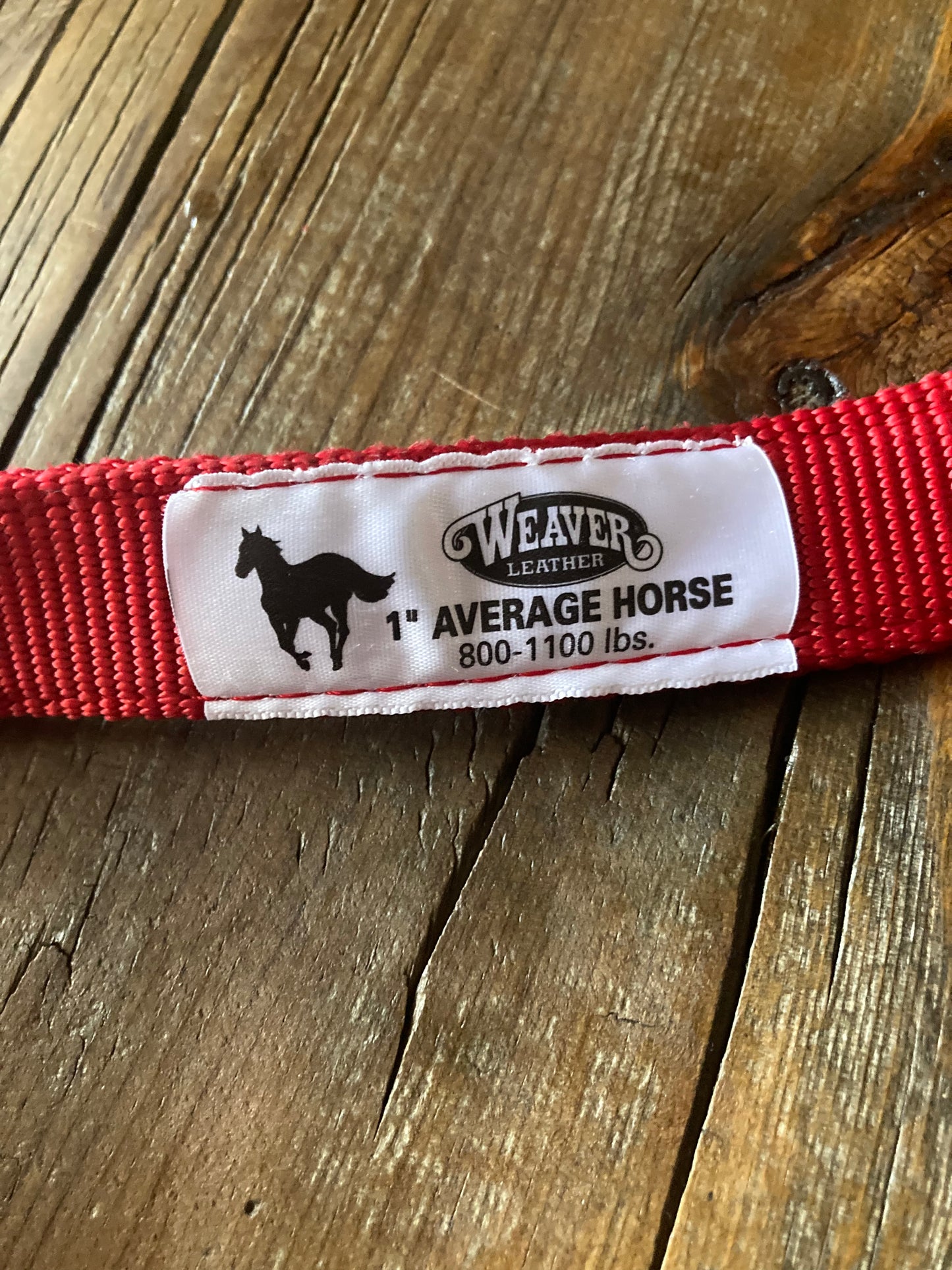 Red Bronc Halter with cow hide and aces