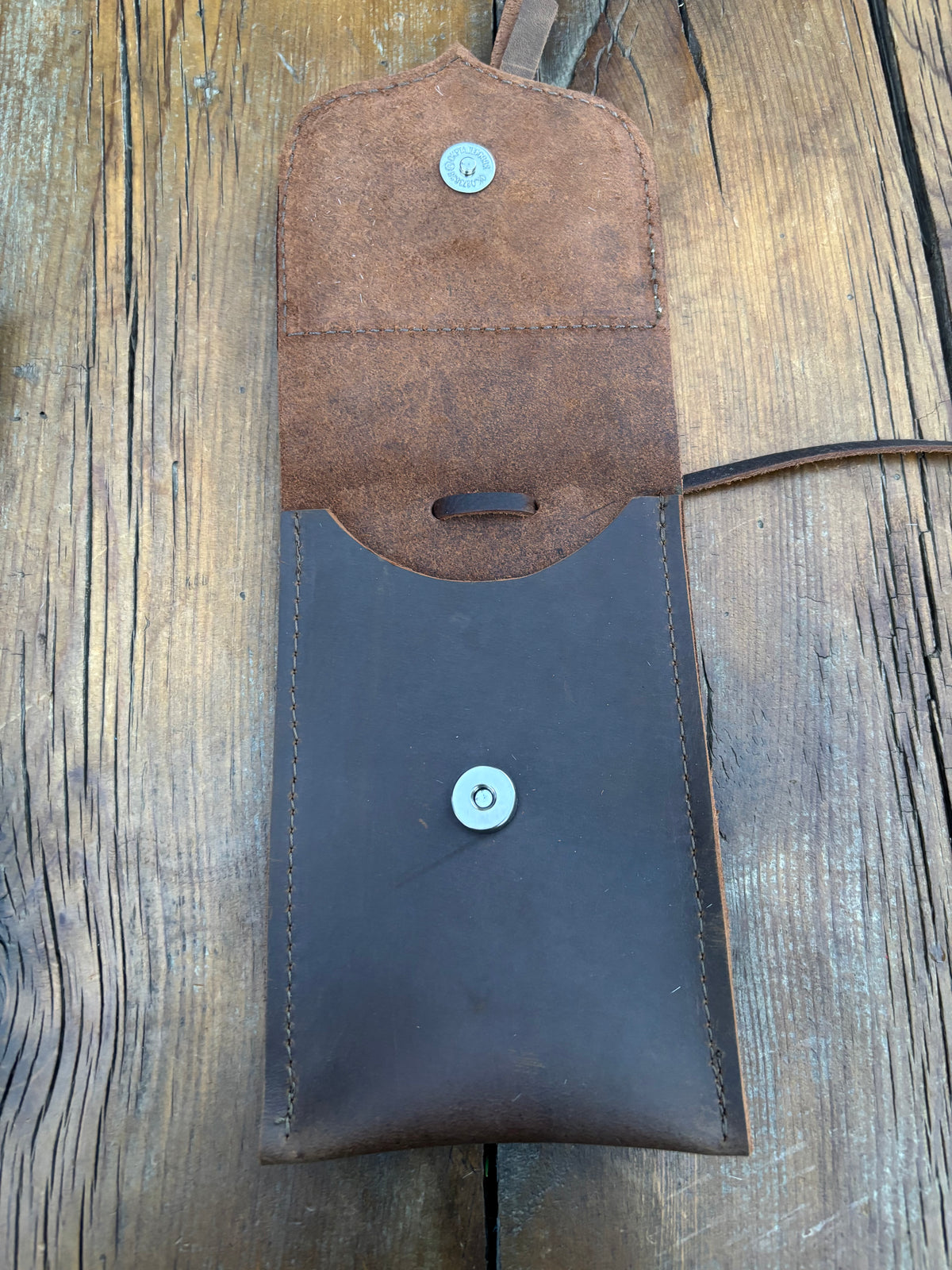 Saddle Pouch cell phone holder