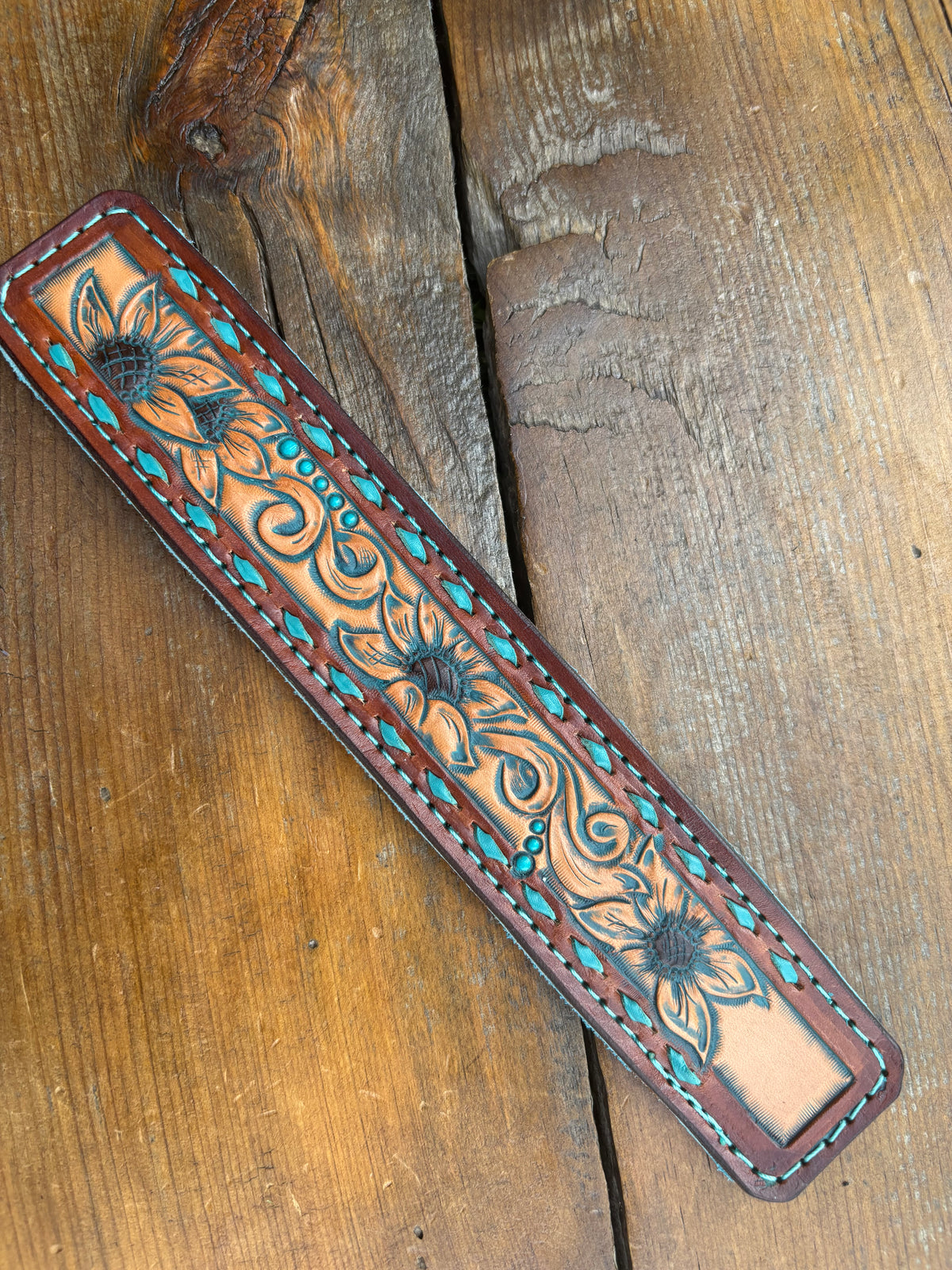 Leather cuff bracelet