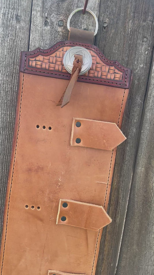 Buckle holder brown